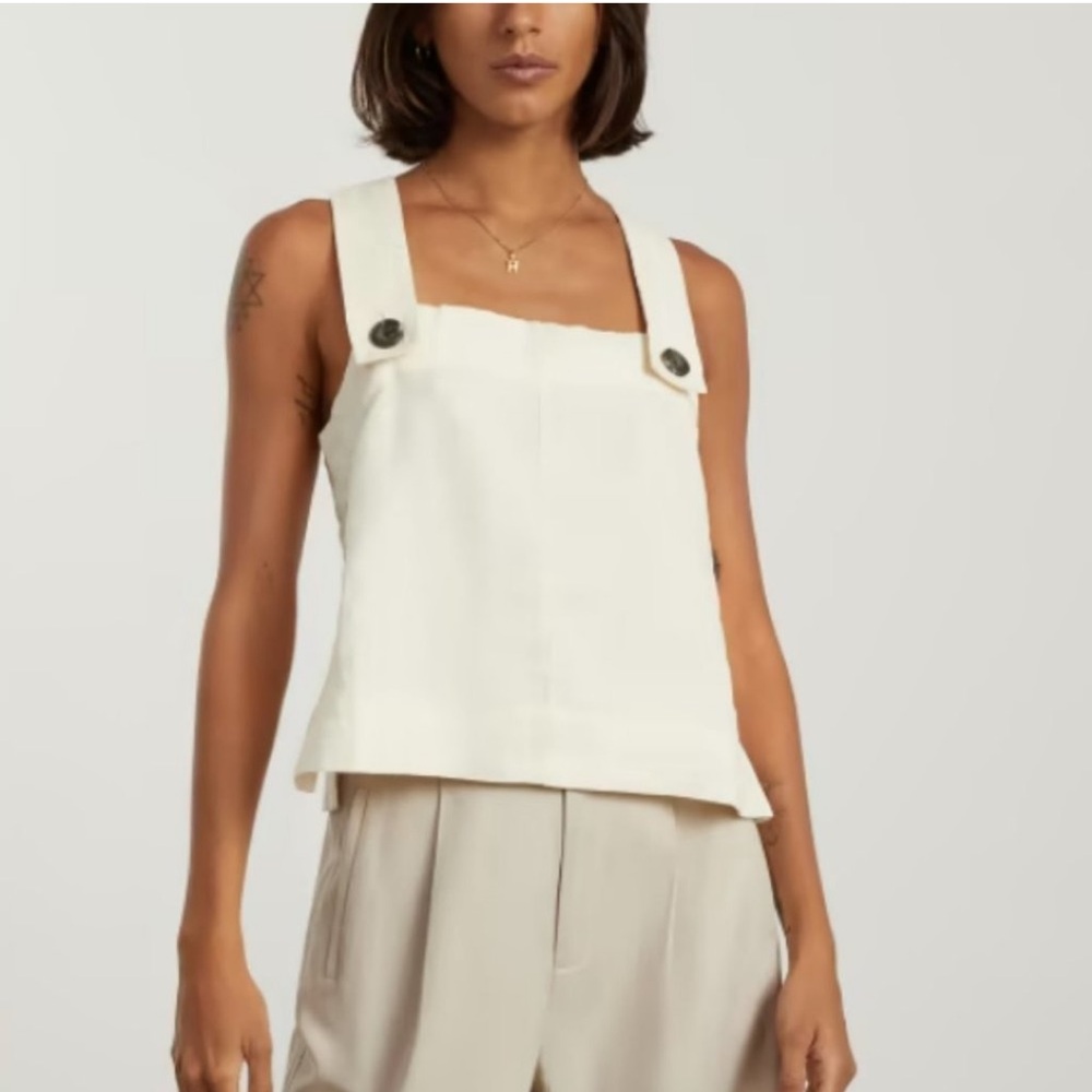 Everlane Apron Linen Tank‎ Size 10